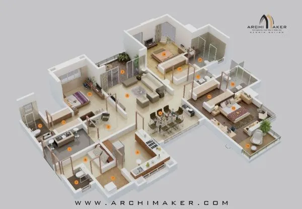 توزيع الفراغات المعمارية دليلك الشامل لتصميم مبتكر