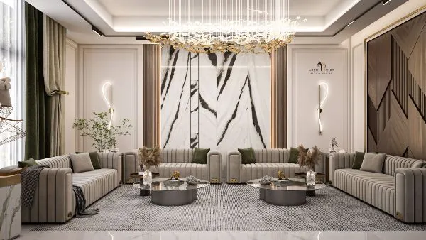 نصائح وافكار لتصميم مجلس رجال عربي رائع للضيافة والترحيب