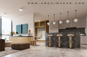 فندق ايلاف، تصميم غرف فنادق، ديكور فنادق، رفع كفاءة المباني العامه، المملكه العربيه السعوديه