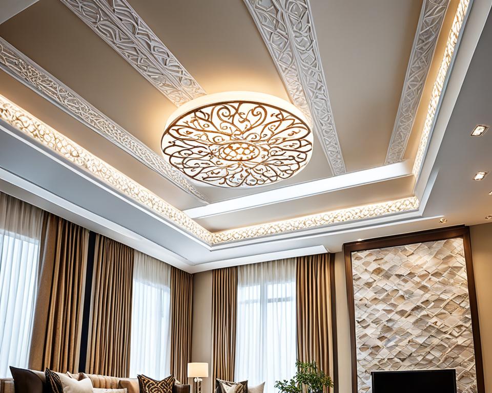 أهمية ديكور سقف في التصميم الداخلي ديكور سقف جاهز - أحدث الصيحات والتصاميم في السعودية