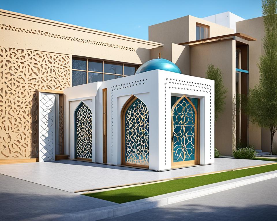 تصميم مساجد صغيرة