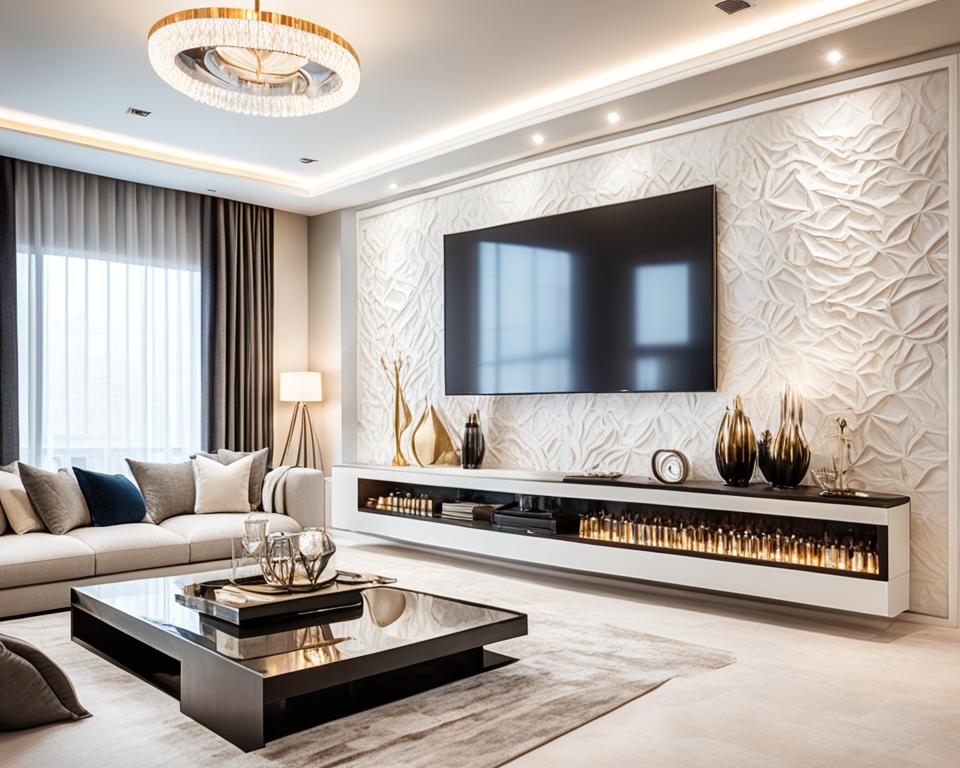 اختيار تصميم جدار التلفزيون اختيار تصميم جدار التلفزيون