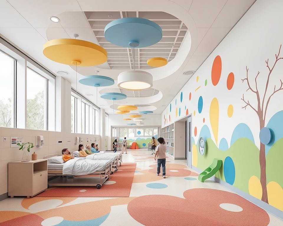 تصميم مستشفيات الأطفال يتطلب فهمًا عميقًا لاحتياجاتهم النفسية والصحية. اسس تصميم مستشفى الاطفال بمعايير عالمية