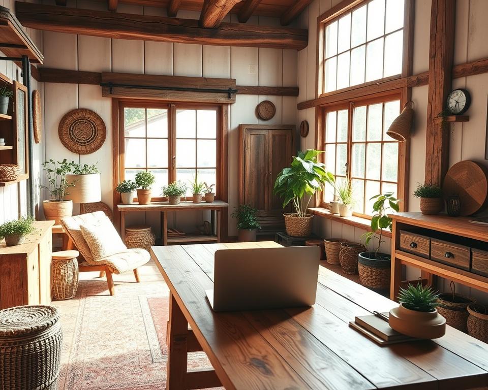 الطراز الريفي في التصميم الداخلي | كيف تحول منزلك إلى ملاذ دافئ مع ArchiMaker